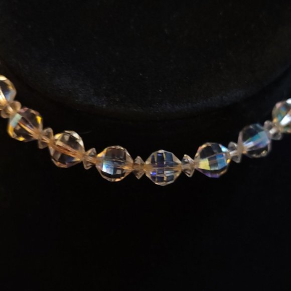 Aurora Borealis Wire Wrap Bracelet - Picture 1 of 5